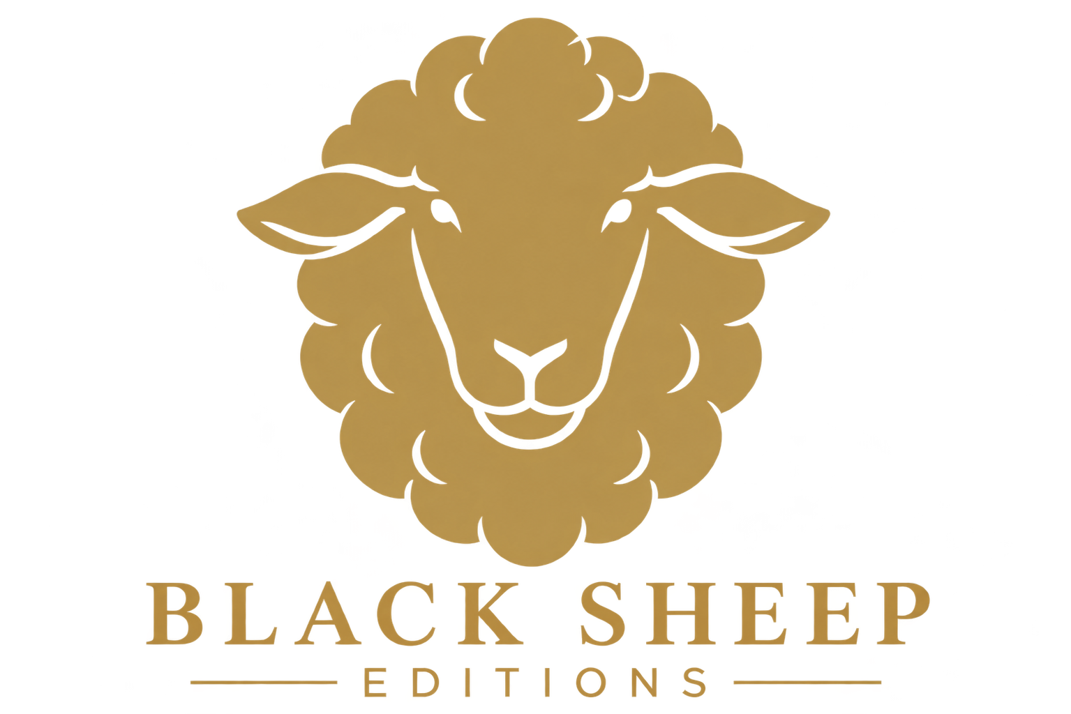 Black Sheep Editions gold logo